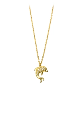 Collier dauphin Or