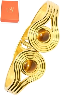 Coffret cadeaux oeil de tigre Or