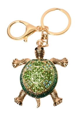 porte-cle tortue Or