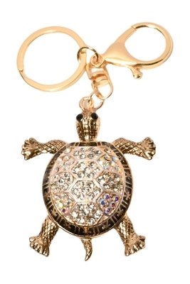 porte-cle tortue Or