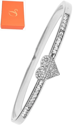 Coffret coeur Argent