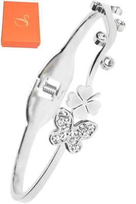 Coffret papillon Argent