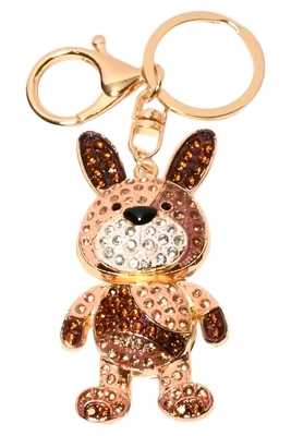 porte-cle ours Or
