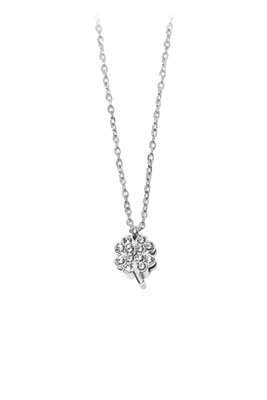 Collier tréfle Argent