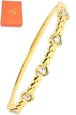 Coffret cadeaux coeur Or