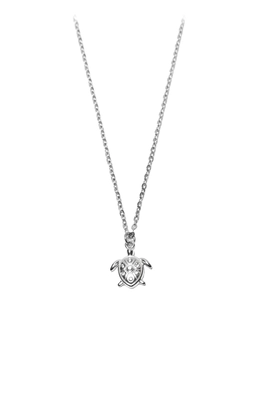 Collier tortue Argent