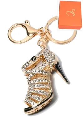 porte-cle coffret cadeaux escarpin Or