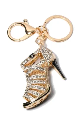 porte-cle escarpin multicolore