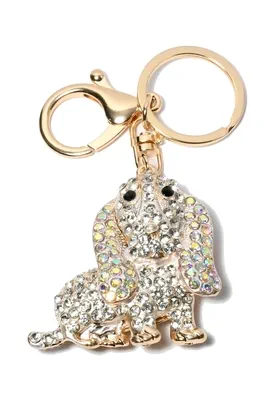 porte-cle chien multicolore P70D3 