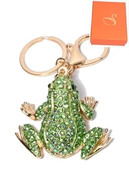 porte-cle coffret cadeaux grenouille Or