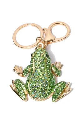 porte-cle grenouille Or