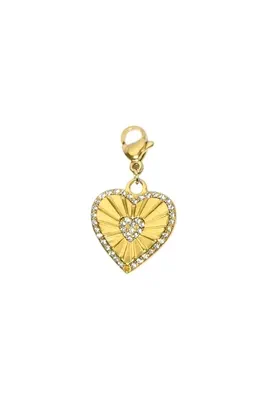 Breloque charms breloque coeur Or 291A24 
