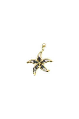 Breloque charms breloque fleur Or F8059C 