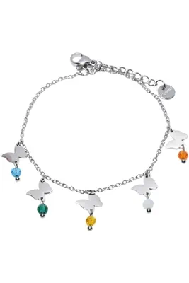 Bracelet papillon Argent