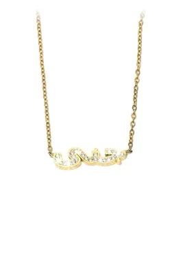 Pendentif prénom Jana en arabe Or 1DEF08 