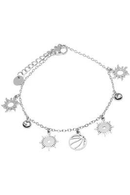 Bracelet soleil Argent