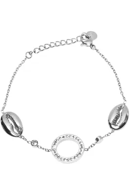 Bracelet graine de café Argent