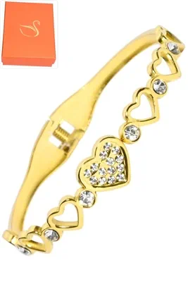 Coffret jonc cadeaux coeur Or 5E3374 