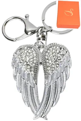porte-cle coffret cadeaux aile Argent