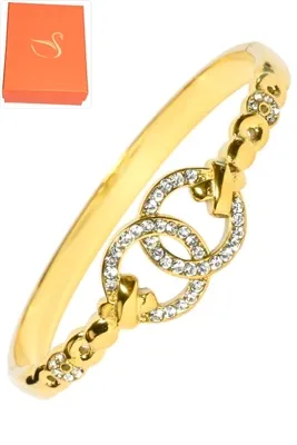 Coffret jonc cadeaux infini Or 98321E 