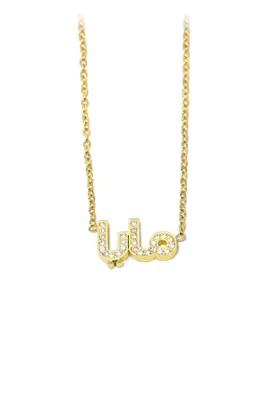 Pendentif prénom Maya en arabe Or BACB45 