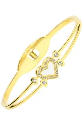 Jonc coeur Or C6FEB4 