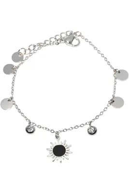 Bracelet soleil Argent