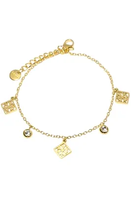 Bracelet fleur Or D42E36 