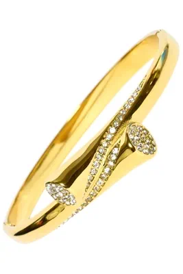 Jonc bracelet Or E96267 