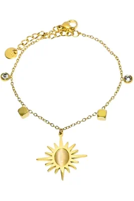 Bracelet soleil Or