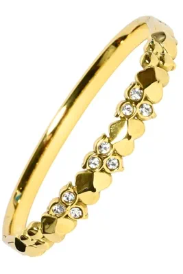 Jonc coeur Or F66B52 