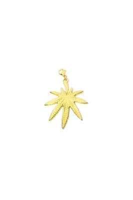 Breloque breloque charms feuille Or 3D03DF 