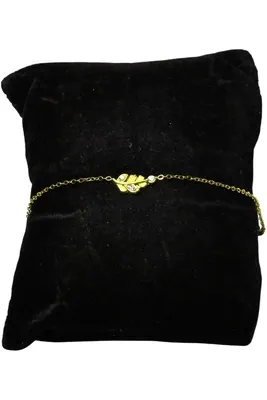 Bracelet feuille Or