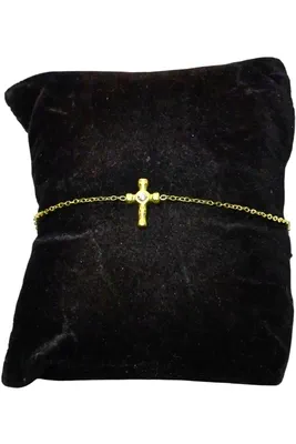 Bracelet croix Or