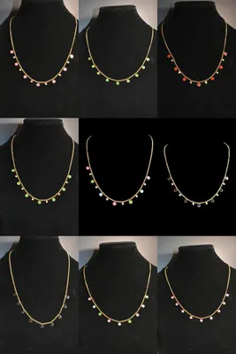 Collier 50 PCS La sélection destokage parrure coeur croix soleil
 Argent