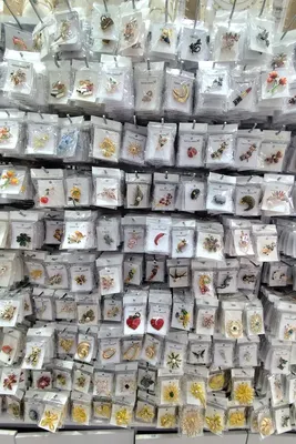 broche 50 PCS La sélection tendance de la maison Multicolore BROCHE 