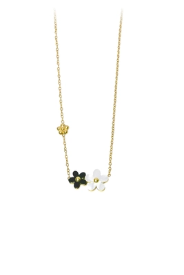 Collier fleur Or