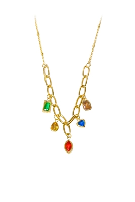 Collier breloque Or