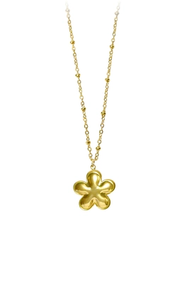 Collier fleur Or