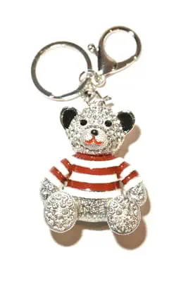 porte-cle ourson multicolore P66E6